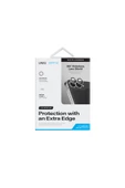 Samsung Galaxy Z Flip 6 Lens Koruyucu Optix Serisi True HD Netlik 9H Koruma Alüminyum Çerçeve  White Shimmer - 2