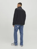 Jack Jones Erkek Hafif Outdoor Mont Yüksek Yaka Siyah Mont 12235864S - 10