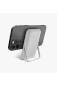Powerbank 5000 mAh Standlı 15w Hızlı Şarj PocketSlim™ Magsafe Özellikli Hoveo Serisi (MagClick™)  Chalk Grey - 5