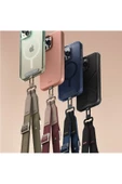 Telefon Boyun Askısı Ve Bilekliği Vista Serisi Lanyard & Hand Strap  Burgundy - 6