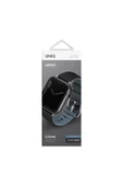 Apple Watch Linus Serisi Kordon 1/2/3/4/5/6/se/7/8/9 38mm/40mm/41mm Uyumlu Kayış  Black - 2