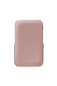 Powerbank 5000 mAh Standlı 15w Hızlı Şarj PocketSlim™ Magsafe Özellikli Hoveo Serisi (MagClick™)  Pink - 1