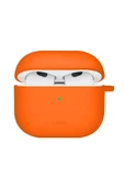 Airpods 4 (4.nesil) Uyumlu Kılıf Nexo Serisi Çift Katmanlı Hibrit Koruma Kablosuz Şarj Destekli  Turuncu - 1