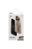 Iphone 16 Pro Max Kılıf Heldro Max Serisi Magsafe Özellikli (MAGCLİCK™) Tutma Bandı (FLEXGRİP™)  Taupe Gold - 8