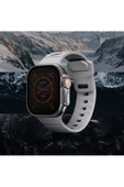 Apple Watch 49mm Ultra 2/1 - 46mm Seri 10-45mm Seri 9/8/7 44mm Seri SE2/SE/6/5/4 Extrem Spor Kayışı  Gri - 4