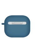 Airpods 4 (4.nesil) Uyumlu Kılıf Nexo Serisi Çift Katmanlı Hibrit Koruma Kablosuz Şarj Destekli  Lacivert - 1