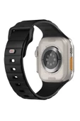 Apple Watch 49mm Ultra 2/1 - 46mm Seri 10-45mm Seri 9/8/7 44mm Seri SE2/SE/6/5/4 Extrem Spor Kayışı  Siyah - 1