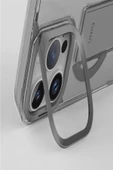 Iphone 16 Pro Max Kılıf Heldro Max Serisi Magsafe Özellikli (MAGCLİCK™) Tutma Bandı (FLEXGRİP™)  Taupe Gold - 7