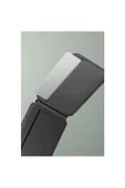 Telefon Modelleri İle Uyumlu Kartlık Lyden Ds Serisi Vegan Deri Stand Olma Özelliği RFID Koruma  Grey Black - 5