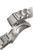 Apple Watch 49mm Ultra 2/1 - 46mm Seri 10 - 45mm Seri 9/8/7 - 44mm Seri SE2/SE/6/5/4 Metal Kordon  Silver - 4