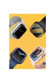 Apple Watch 49mm Kasa Koruyucu Moduo Serisi Değiştirilebilir 2'li Çerçeve  Grey - 5