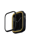 Apple Watch 49mm Kasa Koruyucu Moduo Serisi Değiştirilebilir 2'li Çerçeve  Black - 1