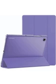 Samsung Galaxy Tab A8 Sm-x200 10.5 Inç Tablet Uyumlu Flip Smart Standlı Akıllı Kılıf Smart Cover  Lila - 1