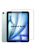 IPad Air 11 Inç M2 Çip 2024 Uyumlu Nano Kırılmaz Ekran Koruyucu Şeffaf Esnek Cam Koruyucu Tam Uyumlu - 1
