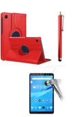 Lenovo Tab M8 Tb-8505f 8 Inç Za5g0100tr 360° Dönerli Tablet Kılıfı 3lü Set  kırmızı - 1