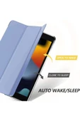 Samsung Galaxy Tab A8 Sm-x200 10.5 Inç Tablet Uyumlu Flip Smart Standlı Akıllı Kılıf Smart Cover  Lila - 2