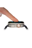 Apple Watch Ultra 49mm Ekran Koruyucu Cam Dust Repel™ Teknolojisi Yüksek Koruma Parmak İzi Bırakmama - 6