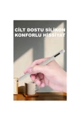 Samsung Galaxy Tab İle Uyumlu S7/S9/S8+/S9 Ultra /Note10/Note10+/Note20 Kalem Ucu 5li Paket  Işıltılı Pembe - 3