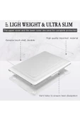 Macbook Air 13 A1932 2018 A2179 2020 Uyumlu Kristal Kapak Koruma Kılıf Tam Uyumlu  ŞEFFAF - 2