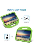 Apple Ipad 10. Nesil 10.9" 2022 Uyumlu Kılıf Tutmalı Standlı Çocuk Silikon Case A2696 A2757 A2777  Yeşil - 6