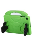 Apple Ipad 10. Nesil 10.9" 2022 Uyumlu Kılıf Tutmalı Standlı Çocuk Silikon Case A2696 A2757 A2777  Yeşil - 1