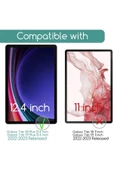 Samsung Galaxy Tab S9 Fe Plus 12.4 Inç Nano Kırılmaz Ekran Koruyucu Şeffaf Cam Tam Uyumlu Sm-x610 - 2