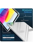 Ipad 10. Nesil 10.9 Inç 2022 / A16 2025 Uyumlu Şeffaf Koruyucu Tablet Kılıfı A2696 A2757 A2777 A3355  Şeffaf - 5