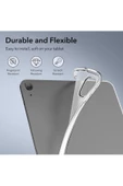 Apple Ipad Air 6 11 Inç 2024 M2 Çip Uyumlu Kılıf Silikon Koruyucu + Ekran Koruyucu + Kalem - 7