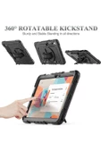 Samsung Galaxy Tab S9 FE 10.9 Inç Tablet Kılıfı Kalemlikli Askılı Tank Silikon Yüksek Koruma Sm-x510 - 3