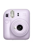 Instax Mini 12 Mor Fotoğraf Makinesi 20li Film Ve Pvc Albümlü Çantalı Seti 1 - 3