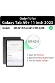 Samsung Galaxy Tab A9 Plus 11 Inç Tablet Uyumlu Sm-x210 Tablet Kılıfı Askılı Defender Yüksek Koruma - 2