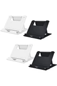 Universal Ayarlanabilir Cep Telefonu Tutacağı Stand Katlanır, Tablet ve Telefon Standı - 4