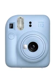 Instax Mini 12 Mavi Fotoğraf Makinesi 20li Film Ve Pvc Albümlü Çantalı Seti 1 - 3