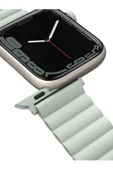 Apple Watch 49mm Ultra 2/1 - 46mm Seri 10 - 45mm Seri 9/8/7 - 44mm Seri SE2/SE/6/5/4 Kordon Kayış  Sage Beige - 4