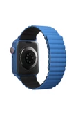 Apple Watch 49mm Ultra 2/1 - 46mm Seri 10 - 45mm Seri 9/8/7 - 44mm Seri SE2/SE/6/5/4 Kordon Kayış  Blue Black - 7