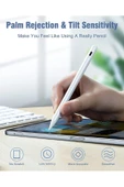 Apple Ipad 10. Nesil 10.9 Inç 2022 Stylus Yazım Çizim Için Avuç Içi Reddetmeli Dokunmatik Kalem - 4