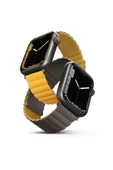 Apple Watch 49mm Ultra 2/1 - 46mm Seri 10 - 45mm Seri 9/8/7 - 44mm Seri SE2/SE/6/5/4 Kordon Kayış  Mustard Khaki - 1
