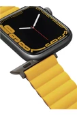 Apple Watch 49mm Ultra 2/1 - 46mm Seri 10 - 45mm Seri 9/8/7 - 44mm Seri SE2/SE/6/5/4 Kordon Kayış  Mustard Khaki - 4