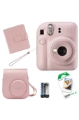 İnstax Mini 12 Fotoğraf Makinesi Çanta Albüm Askı Pil 10'lu Film - 1
