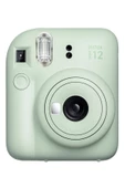 Instax Mini 12 Yeşil Fotoğraf Makinesi 20'lu Film Mini Albüm ve Deri Kılıf Seti - 2