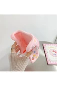 Apple Ipad 8. Ve 9. Nesil 10.2 Inç 2020 / 2021 Uyumlu Kedi Kılıf Standlı Eğlenceli Koruma  LUCKY PEMBE - 4