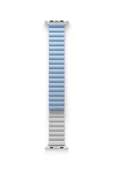 Apple Watch 49mm Ultra 2/1 - 46mm Seri 10 - 45mm Seri 9/8/7 - 44mm Seri SE2/SE/6/5/4 Kordon Kayış  Blue White - 7