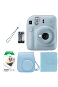 İnstax Mini 12 Fotoğraf Makinesi Çanta Albüm Askı Pil 10'lu Film - 1