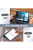 Samsung Galaxy Tab S9 FE SM-X510 X516 X518 Kılıf 10.9" Uyumlu Kılıf Akıllı Smart Standlı Kapaklı  Lacivert thumbnail 6