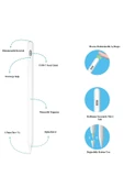 Apple Ipad 10. Nesil 10.9 Inç 2022 Stylus Yazım Çizim Için Avuç Içi Reddetmeli Dokunmatik Kalem - 2