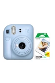 Instax Mini 12 Mavi Fotoğraf Makinesi ve 20'li Mini Film thumbnail 1