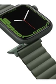 Apple Watch 49mm Ultra 2/1 - 46mm Seri 10 - 45mm Seri 9/8/7 - 44mm Seri SE2/SE/6/5/4 Kordon Kayış  Green Taupe - 3