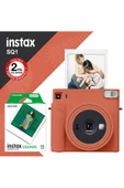 Instax Sq1 Terracotta Turuncu Fotoğraf Makinesi Ve 10'lu Kare Film - 1