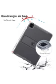 Apple Ipad Pro 4. Nesil M2 2022 11 Inç Tablet Uyumlu Flip Smart Standlı Akıllı Kılıf Smart Cover  Petrol Yeşili - 10