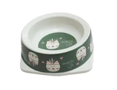 Bobo Kedi Köpek Melamin Mama ve Su Kabı BO-3038 130 ML Yeşil - 1
